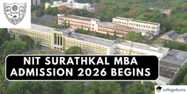 NIT Surathkal MBA Admission 2026 Begins Apply by April 10